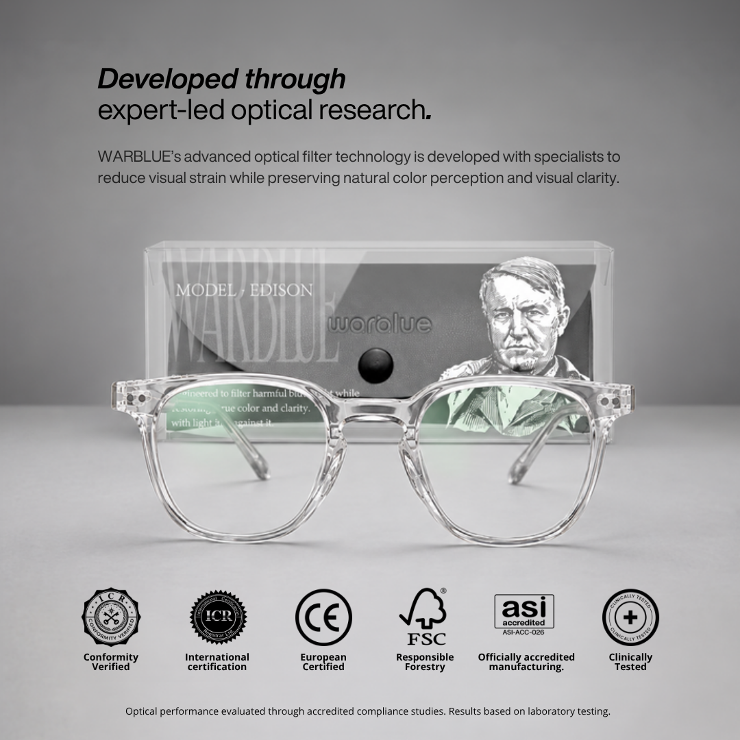 Edison Crystal – pesquisa óptica e certificações