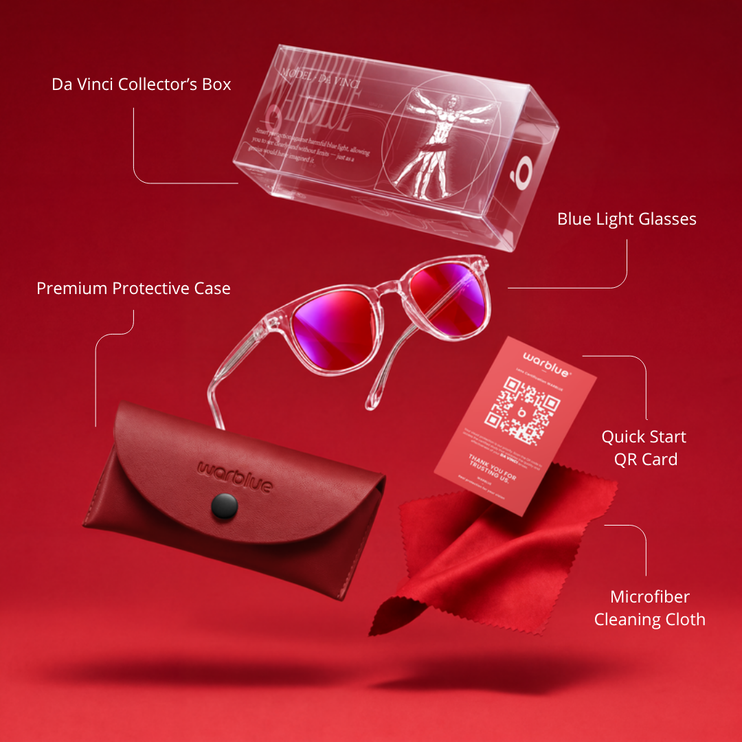 Collector's Box Da Vinci com estojo protetor, cartão com QR e flanela de microfibra